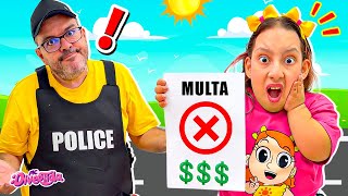 Mc Divertida Finge Brincar De Ser Policial E Ensina Regras De Conduta Para Crianças