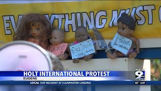Hold International Protest