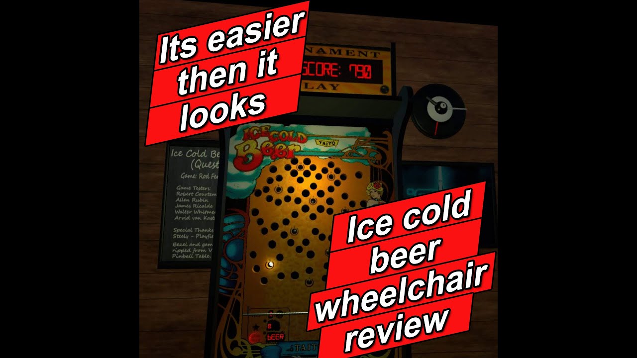 Ice Cold Beer | Arcade machine but in VR