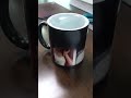 Factory Quality Customized Travel Porcelain Cup White Ceramic Color Change Magic Mug