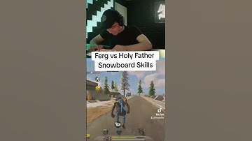Ferg vs Holy Father Snowboard skills #codmferg #ifergcodm #ifergplays #iferg #ferg