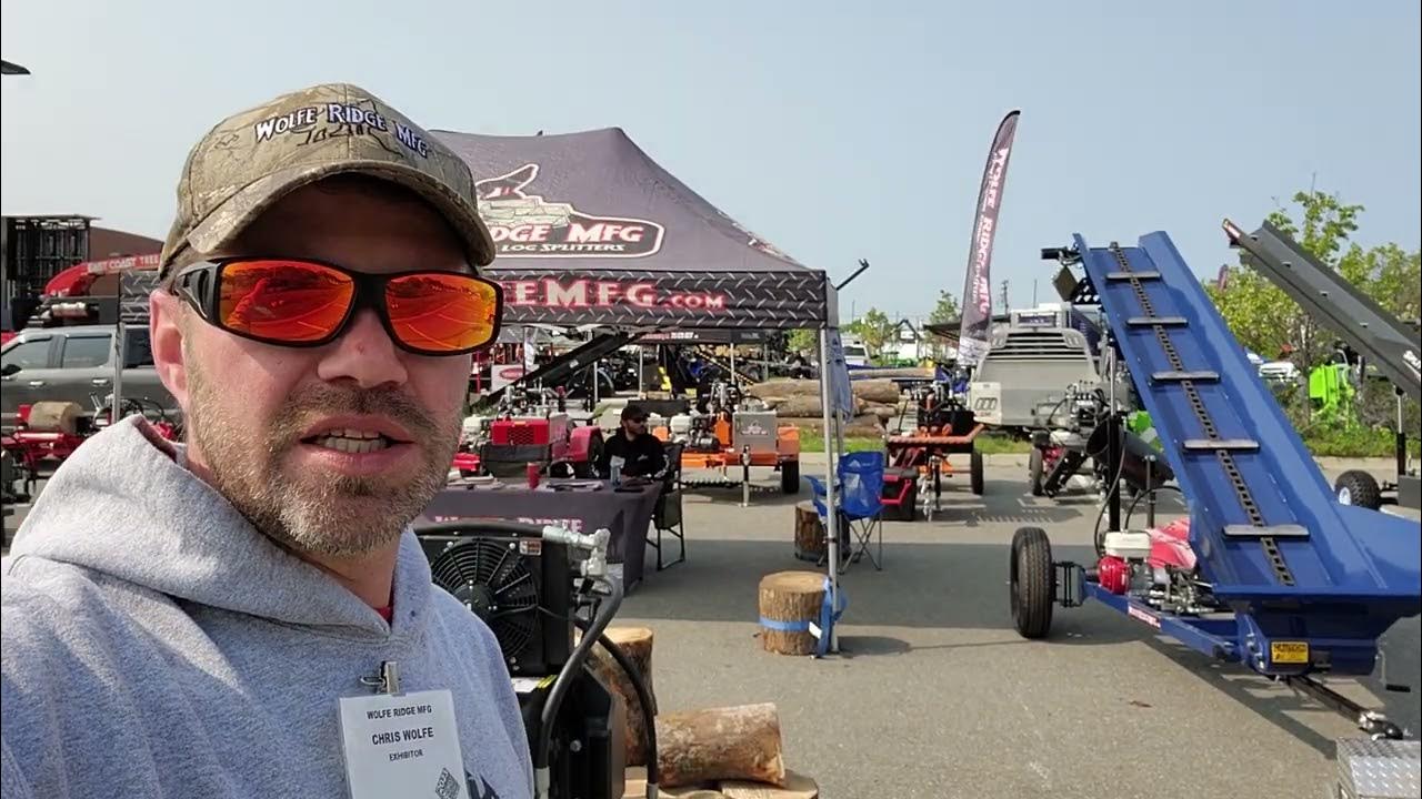 Day 1 Northeast Loggers Expo in Bangor, Maine YouTube