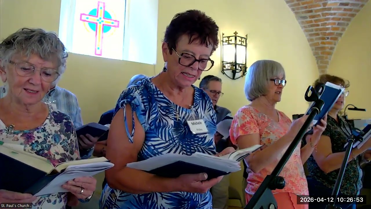 Second Sunday in Easter, April 12, 2026, Live Feed