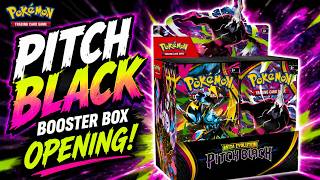 Opening a Pokémon Mega Evolution Pitch Black Booster Box!