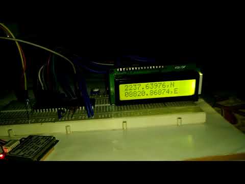 GPS Interfacing with PIC Microcontroller