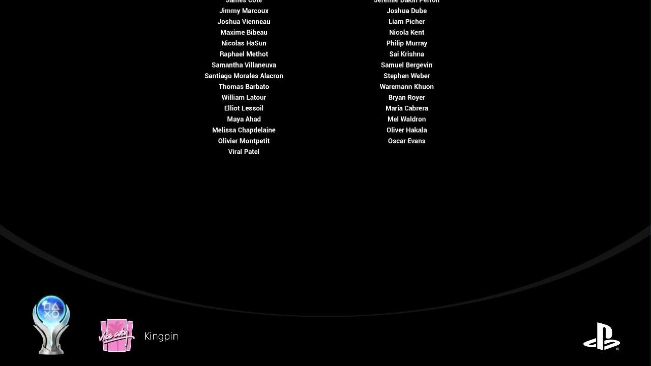 Grand Theft Auto: Vice City – The Definitive Edition (PS5) - Platinum Trophy 