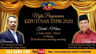 Majlis Pengumuman Keputusan STPM 2020