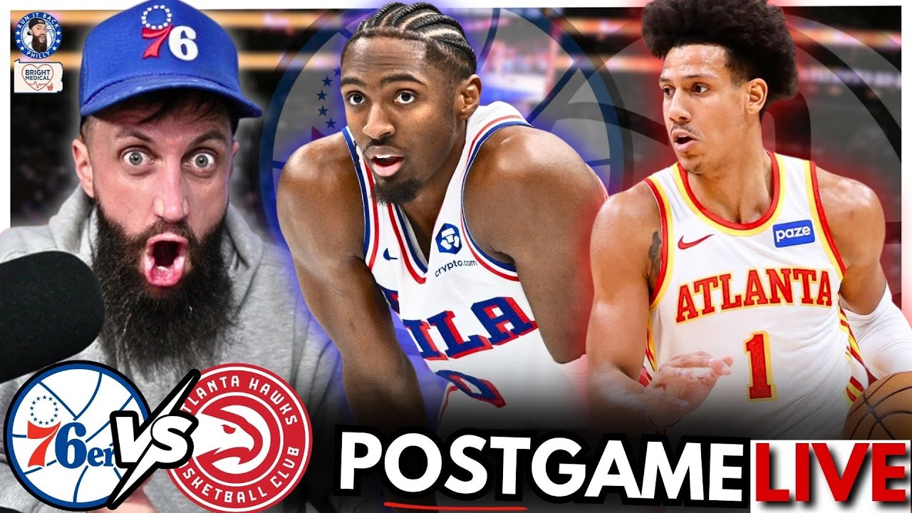 SIXERS LOSE TO HAWKS IN DOUBLE OVERTIME 🤦‍♂️ | 76ers vs Hawks Post Game Live