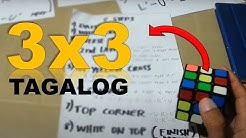 How to Solve RUBIK'S CUBE Super Easy for BEGINNER.(TAGALOG) - Durasi: 27.39. 