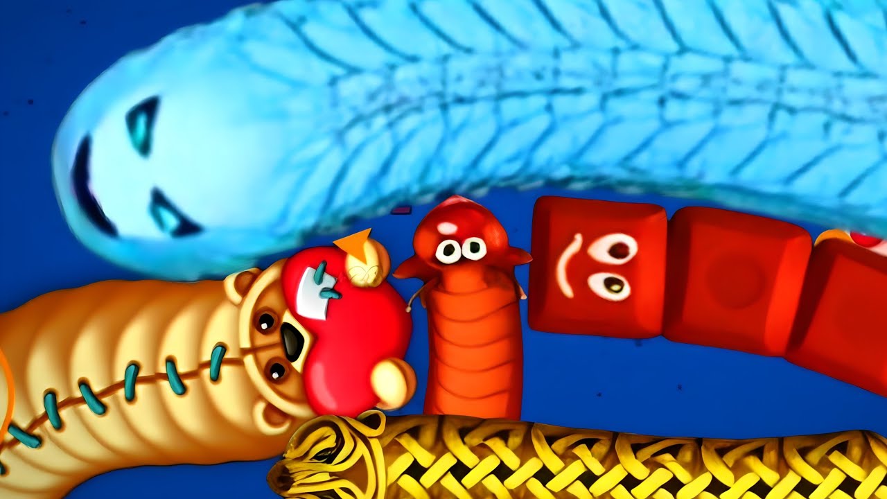 worm zone io. Rech Top1 || 10,00000+Score😱Big Snake Kill Game Play Video