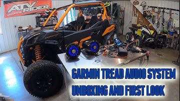 Garmin Tread Audio System Unboxing And First Look