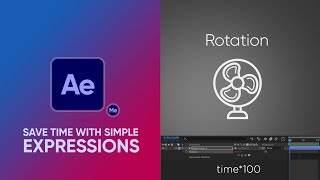 Create rotating fan blades with rotation expression