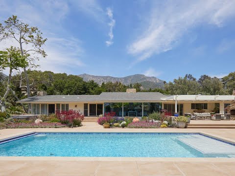 555 Valley Club Road, Montecito, CA home video tour