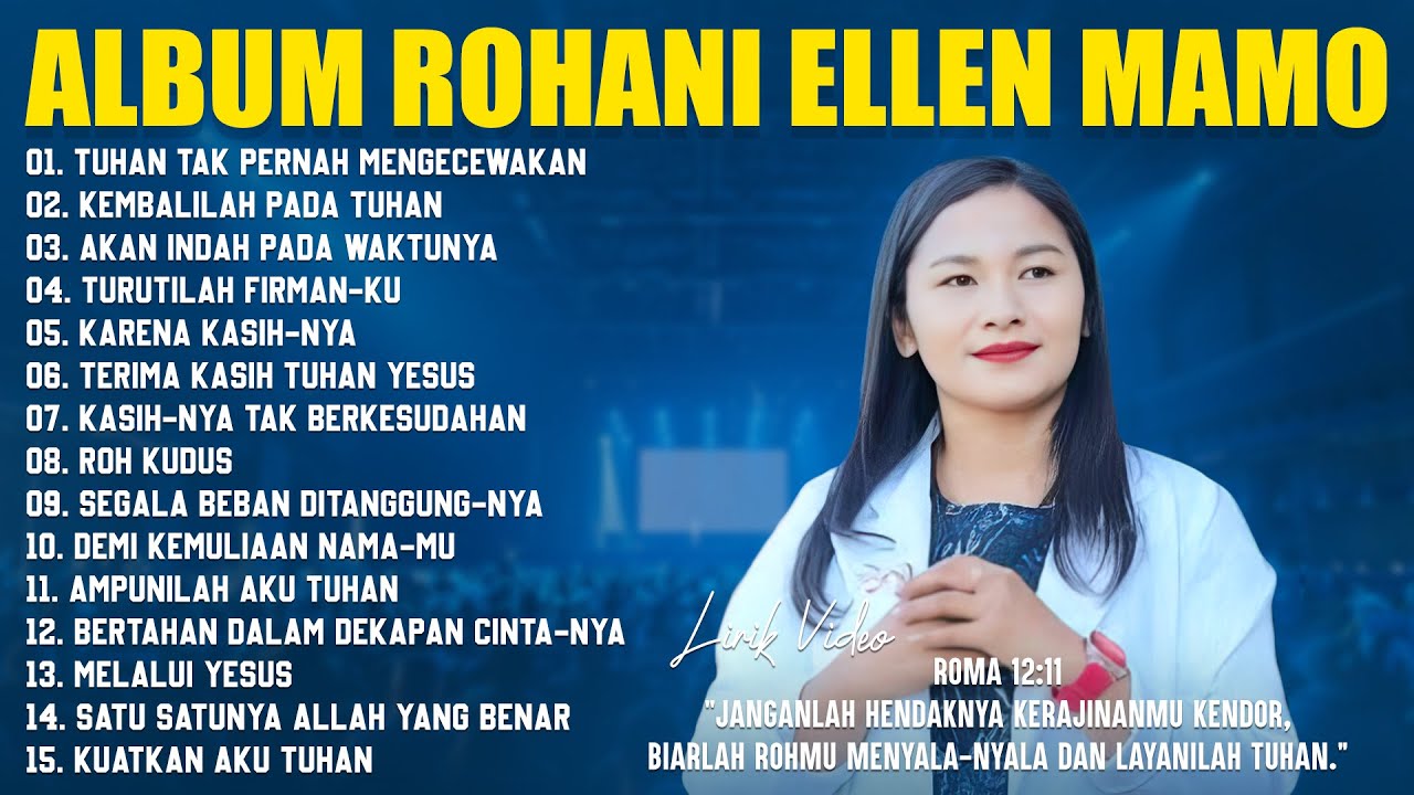 Album Lagu Rohani Ellen Mamo Full Album Terbaik (Lirik) Lagu Rohani Kristen Terbaru 2025 Terpopuler