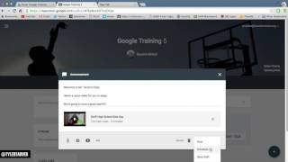 How to Make an Announcement in Google Classroom