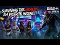 GAMEPLAY SURVIVOR VS NEMESIS NO DISTRITO INSONE!  Dead by Daylight Steve, Michonne, Lisa &amp; Claudette