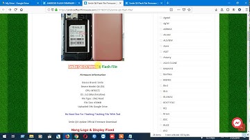 Download and Install Smile Q6 (EX) Stock Firmware ROM (Flash File And Tools)