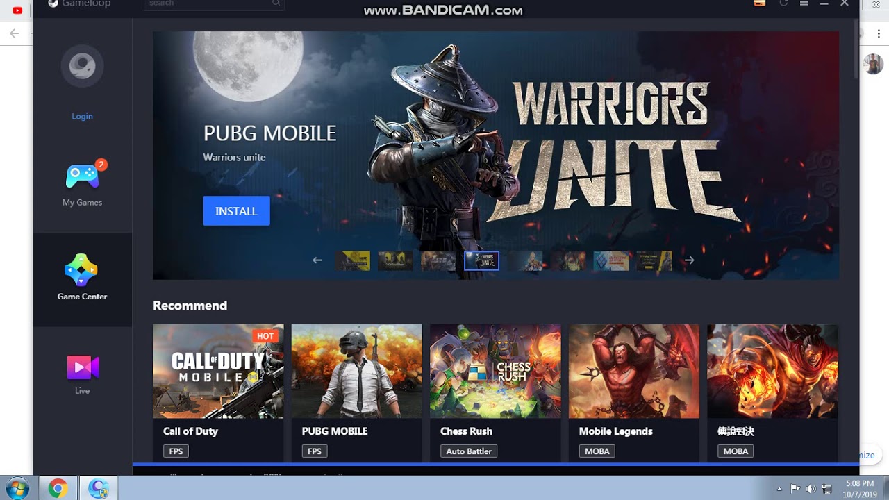 How to download mobile legend use gameloop 2019 youtube