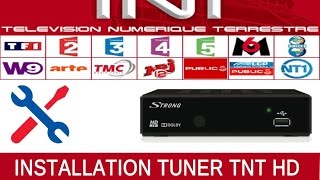 Comment installer un adaptateur décodeur numérique TNT HD sur une TV ?