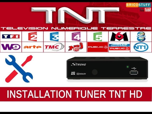 Comment installer un adaptateur décodeur numérique TNT HD sur une TV ? 