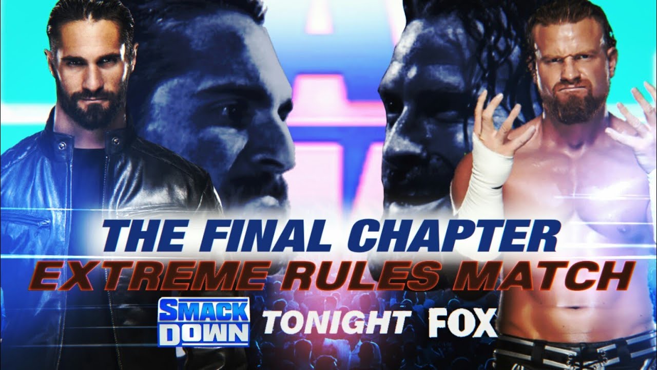 COMO HACER UN MATCH CARD DE WWE SMACKDOWN 2020 THE FINAL CHAPTER || WWE ...
