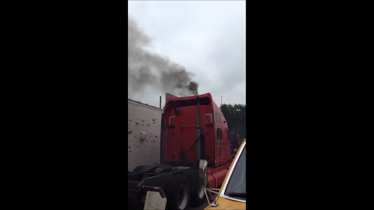 Cummins N14 misfire YouTube