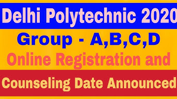 CET DELHI POLYTECHNIC 2020 | Registration and Counseling Date Announced | All Addmission Details