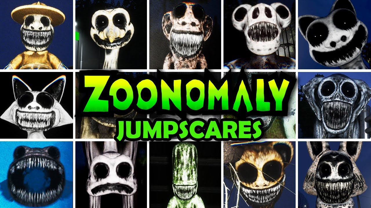 ZOONOMALY | Todos los MONSTRUOS y JUMPSCARES