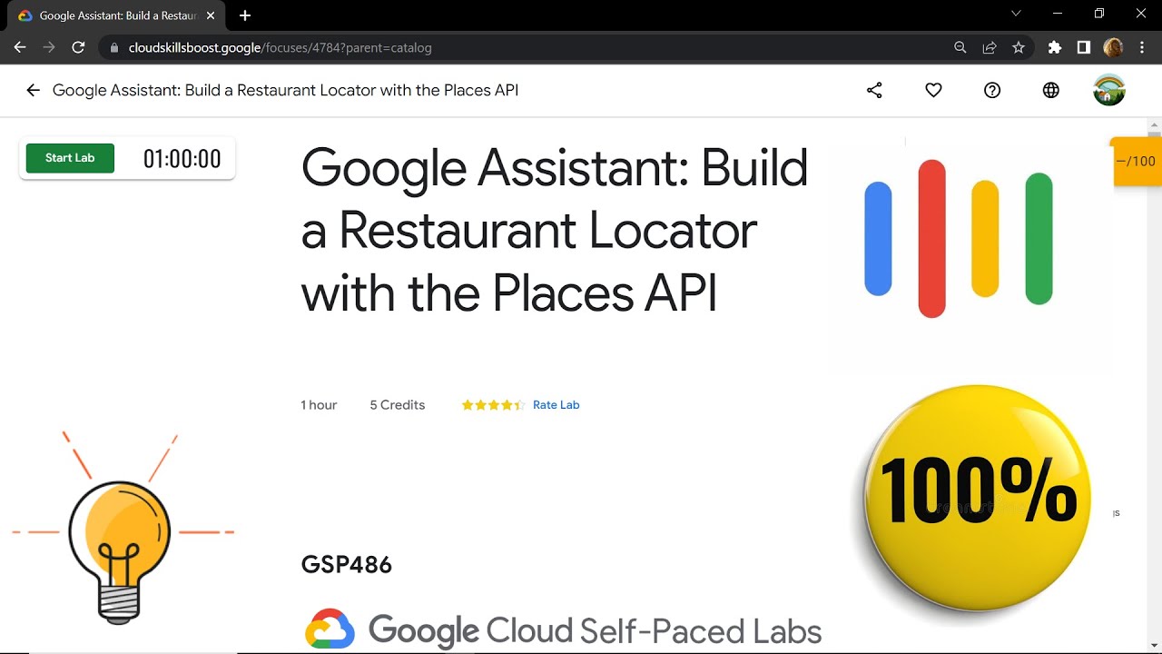 Google Assistant: Build A Restaurant Locator With The Places Api || [Gsp486] || Solution