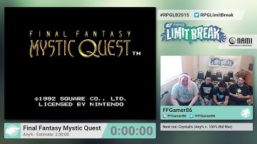 Final Fantasy Mystic Quest by FFGamer86 (RPG Limit Break 2015 Part 16)