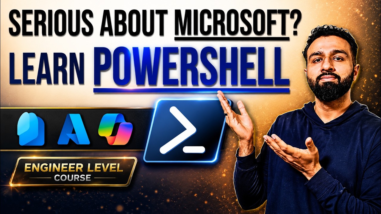 Why You Need to Learn PowerShell - YouTube