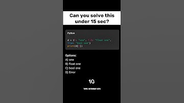 solve this and comment! #pythonprogramming #pythontutorial #python #learnpython #pythonforbeginners