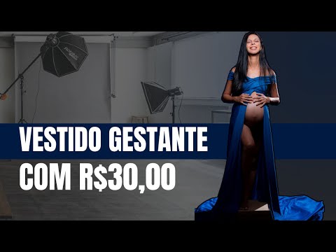 VESTIDO PARA GRÁVIDA BARATO | VESTIDO PARA GRÁVIDA SEM COSTURA | MOULAGE