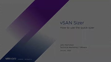 How To Use the vSAN Quick Sizer for Express Storage Architecture (vSAN ESA)