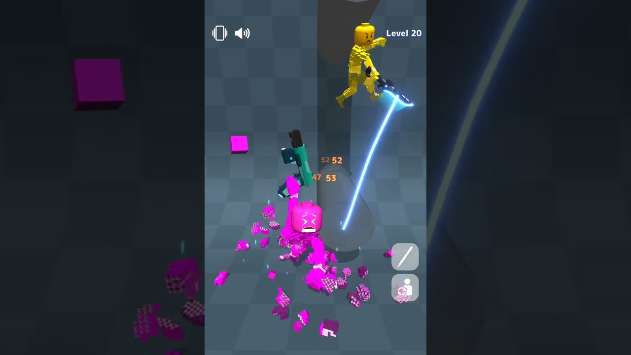 Draw Block Gladiator 変なゲーム3！