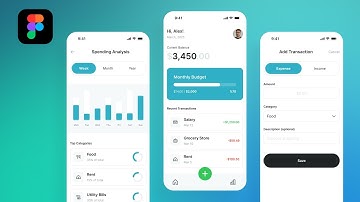 How I Designed a Personal Finance Tracker App – UX/UI from Scratch Figma