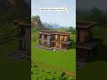 Beautiful Modern House Build Tutorial #minecraft #gaming #shorts #tutorial #mortisaspect