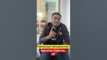 RRB NTPC graduate level form fill up #railwayadda #rrbntpc2025