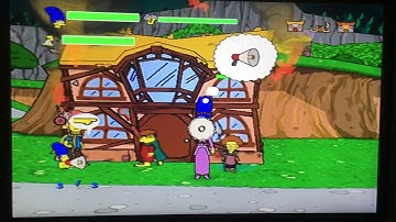The Simpson’s Game (PS2) Playthrough: Level 11: Neverquest (Area 1) 1st Half