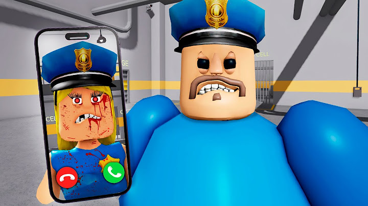 MAD BARRY WOMAN call BARRY IN BARRY PRISON RUN! SCARY NEW! #Roblox #Obby