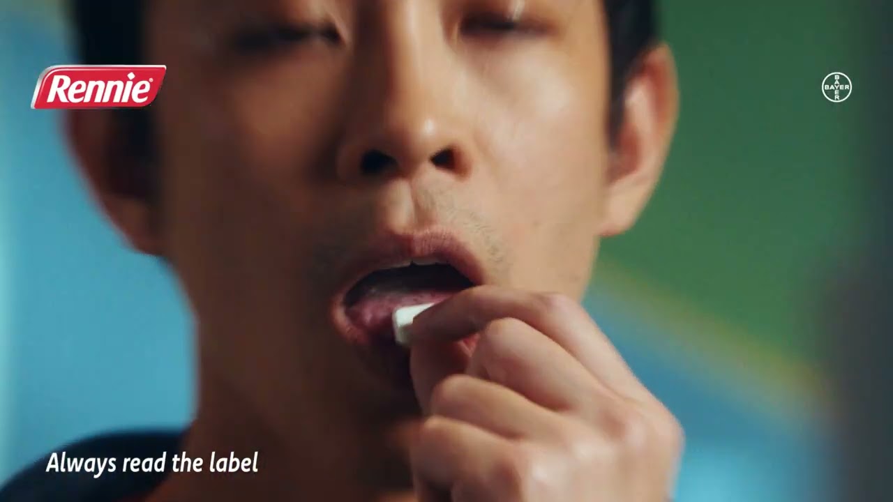 Rennie | For fast heartburn relief | If heartburn hits, have the Rennie ready.