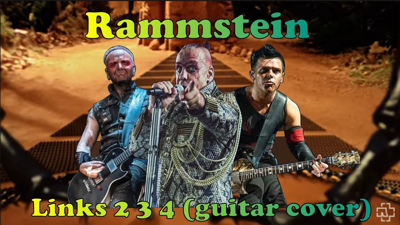 Links 2 3 4 - Rammstein (Bass and Guitar cover). - YouTube