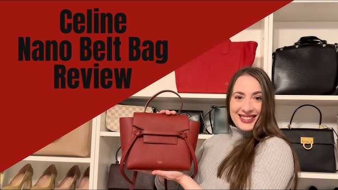 CELINE *BELT BAG* 😍NANO vs MICRO size review, modshots, what fits 