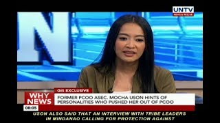 Gis Exclusive Former Pcoo Asec. Mocha Uson Hints Of Personalities Who Pushed Her Out Of Pcoo