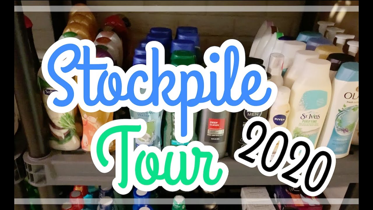 STOCKPILE TOUR 2020 // How I Organize My Stockpile // Shop with Sarah // 2-2