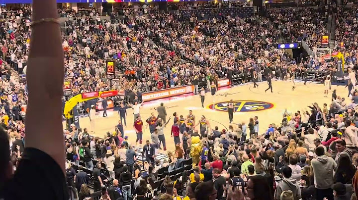 The Jokic long distant shot…again: Incredible Crowd React Nuggets/Jazz 3/28/25