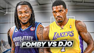 YouTuber vs NBA Pro 1v1 Left Us SPEECHLESS... | Fomby vs DJO