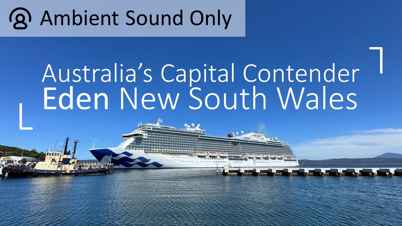 Explore Australia's Capital Contender Eden New South Wales (Ambient Sound Only) | 4K Walking Tour