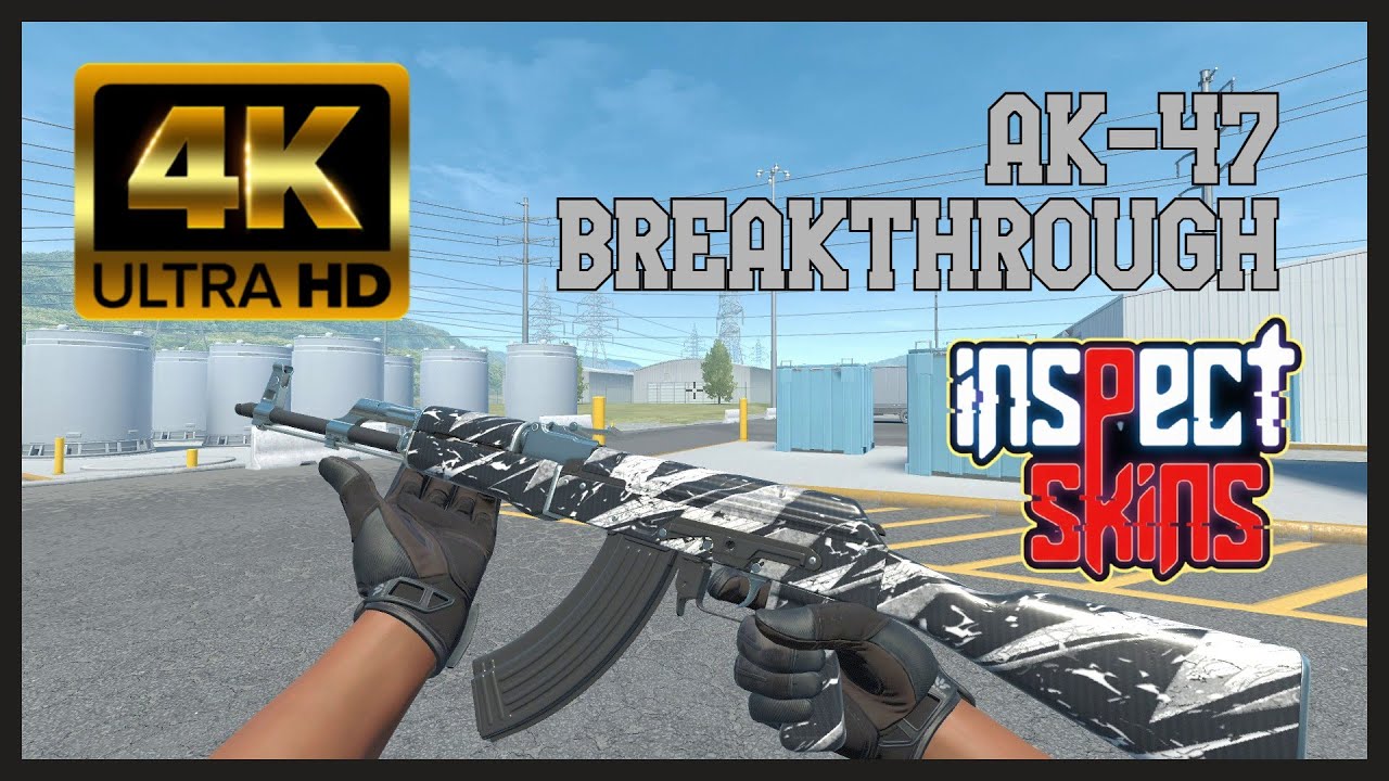 AK-47 Breakthrough - Skin Inspect & Showcase (All Floats) | CS2 [4K60FPS]