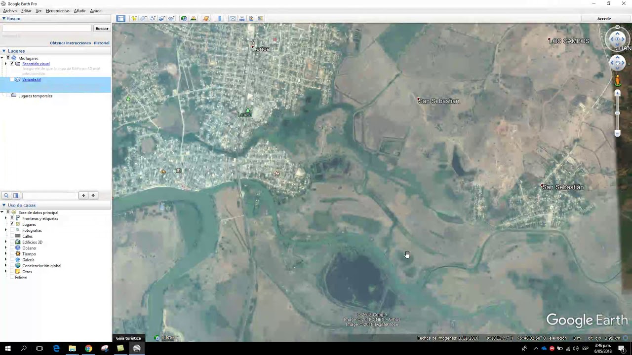 Cargar un Archivo GeoTiff en Google earth pro YouTube